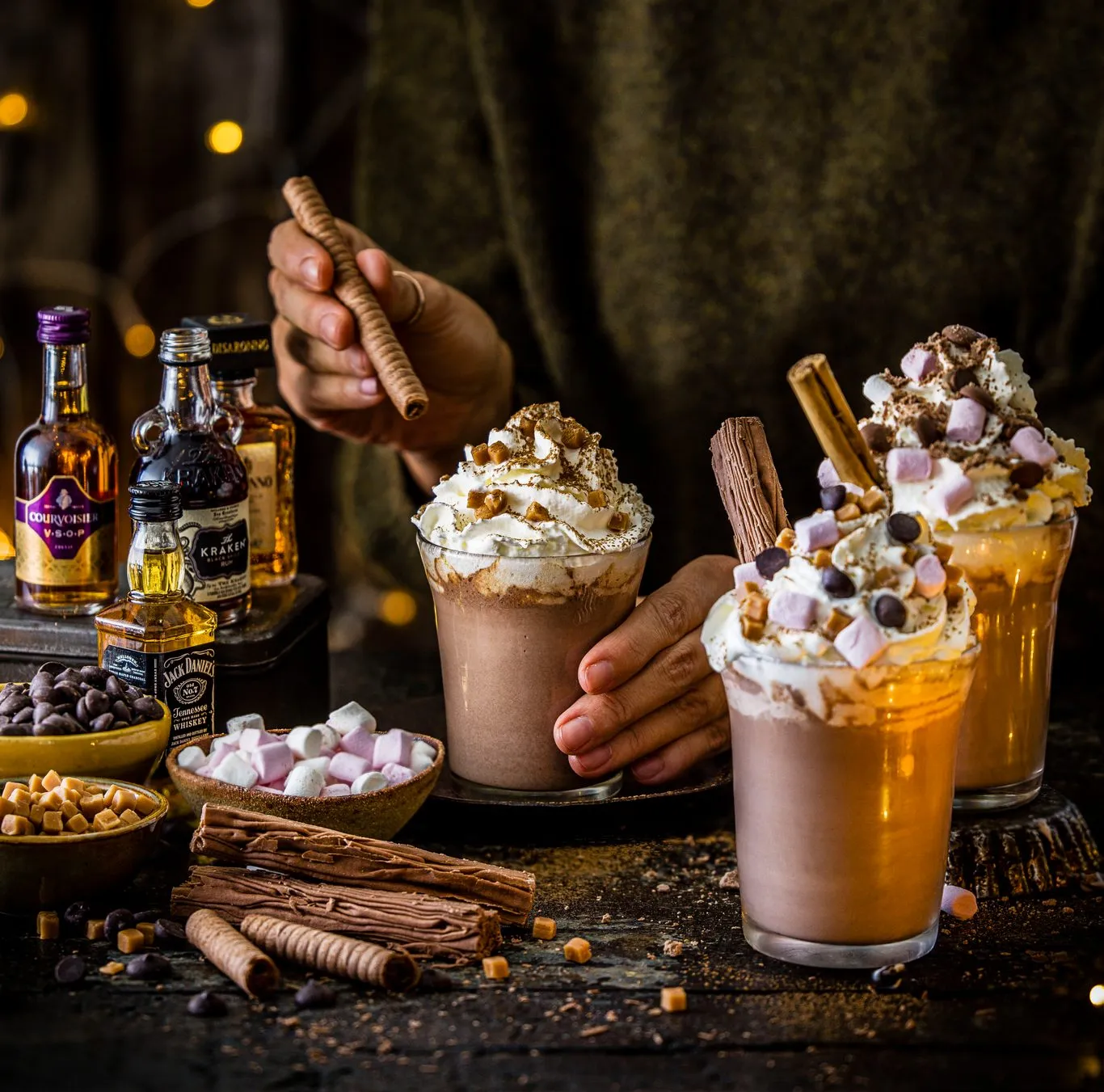 Luxury Hot Chocolate Set ZOROY Luxury Chocolate The Classic Drawer Box  Hamper| Belgian Style Chocolate