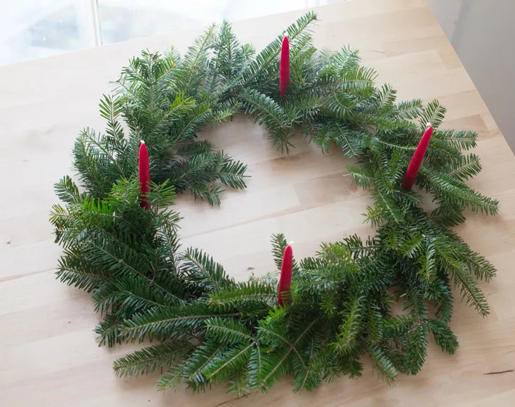 Make a Holiday Wreath for a Festive Centerpiece – Together Blog – from Nova  Natural
