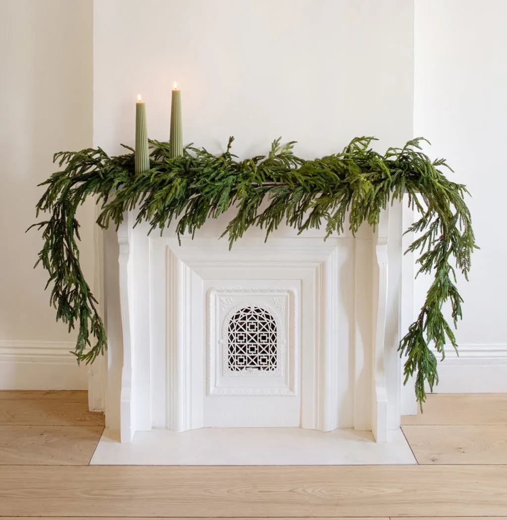 Mantel Garland Decorating Ideas | Afloral