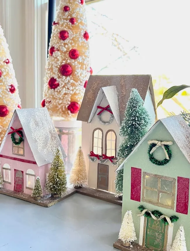 Mini Christmas Village Diy 2023 Dollar Tree Christmas Village – Cobblestone  Corners