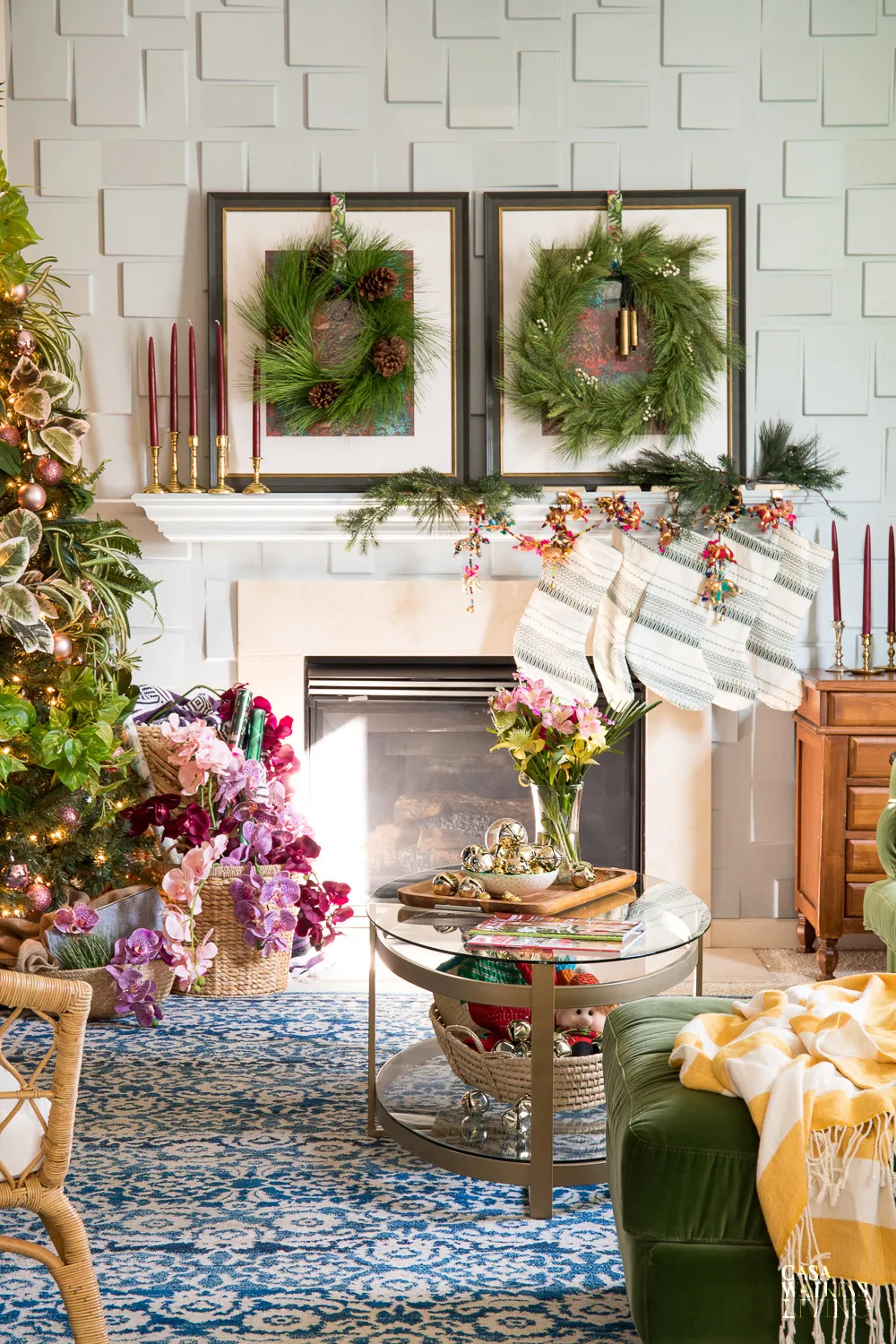 modern-boho-style-christmas-decorating-ideas – Casa Watkins Living