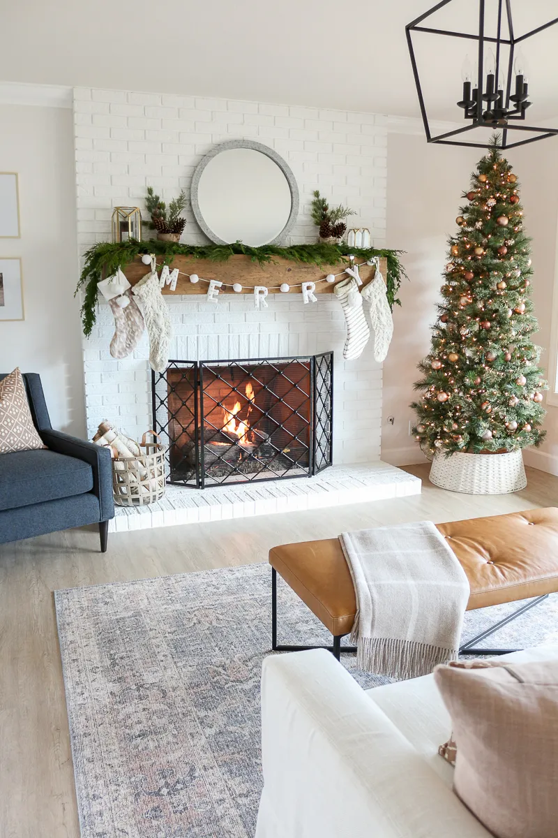 Modern Holiday Living Room Tour with Room & Board - 1111 Light Lane