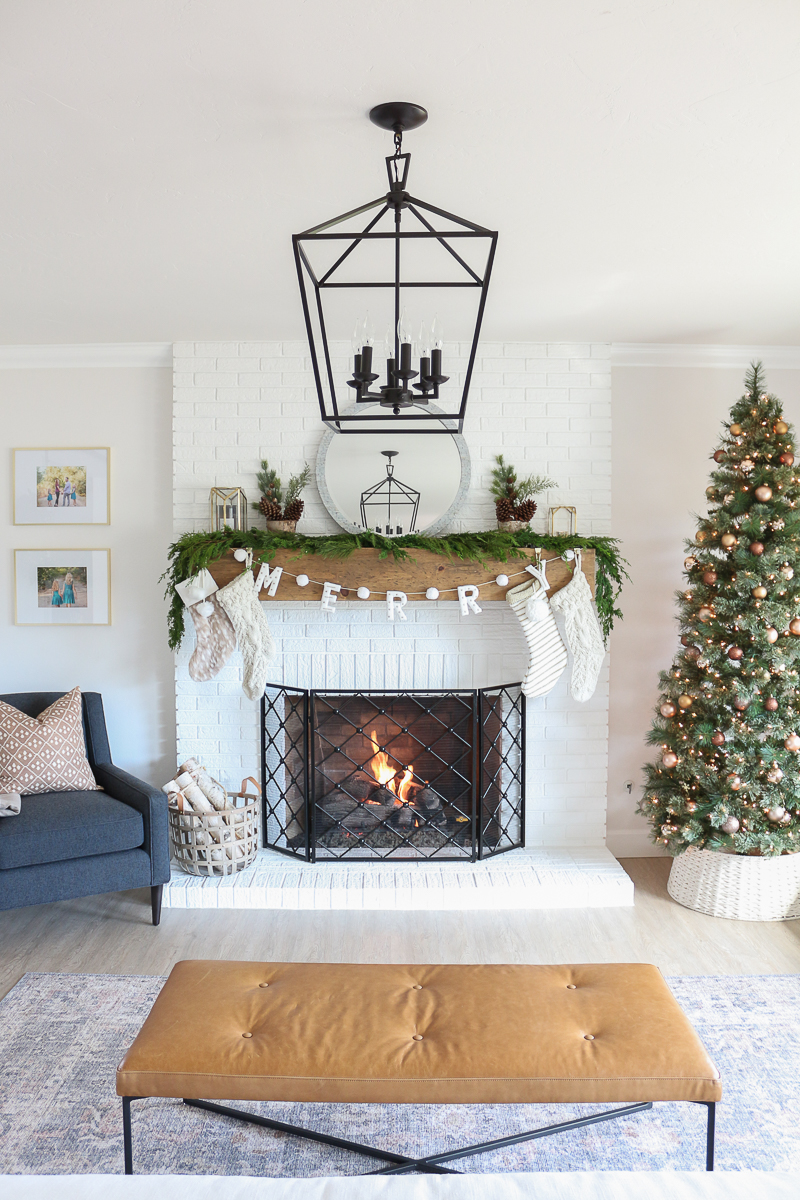 Modern Holiday Living Room Tour with Room & Board - 1111 Light Lane