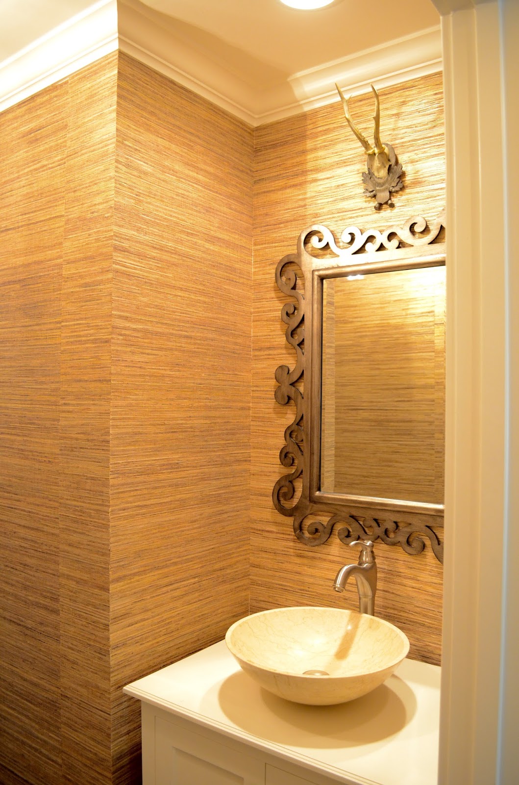 My House Tour: Den and Powder Room • Maggie Griffin Design