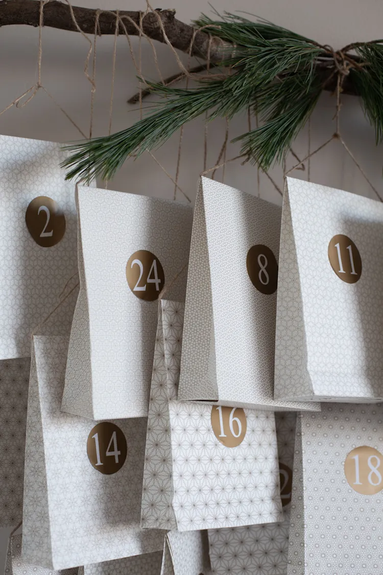 my scandinavian home: DIY Christmas Advent Calendar