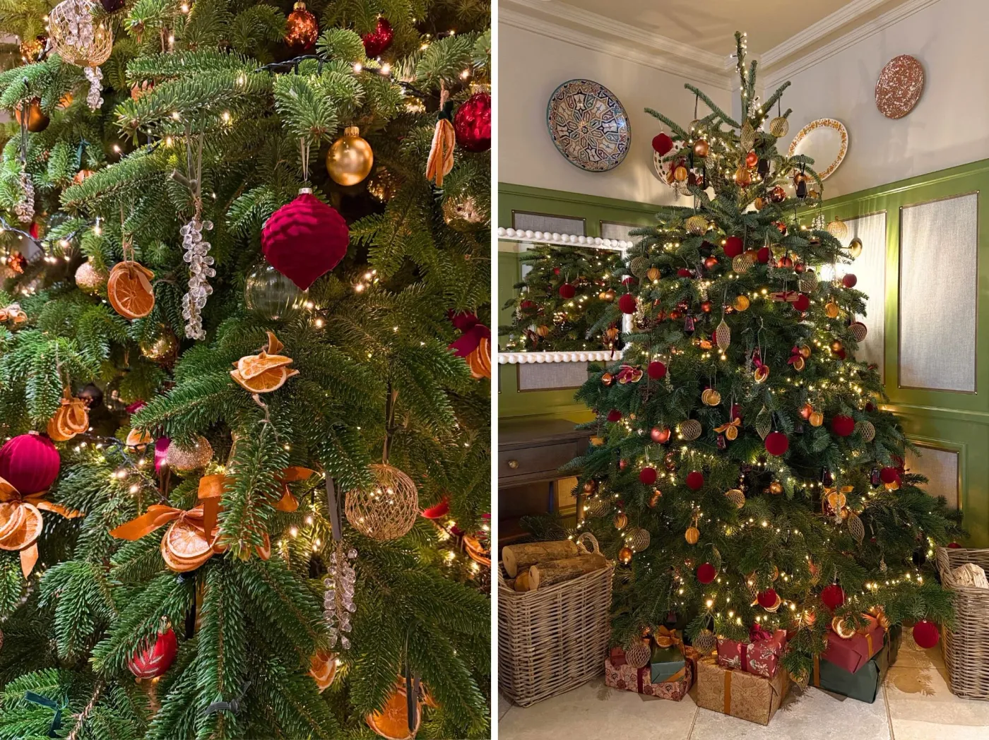 Natural Festive Decorations by the Pros: How to Get the Look at Home |  Interior Style Host