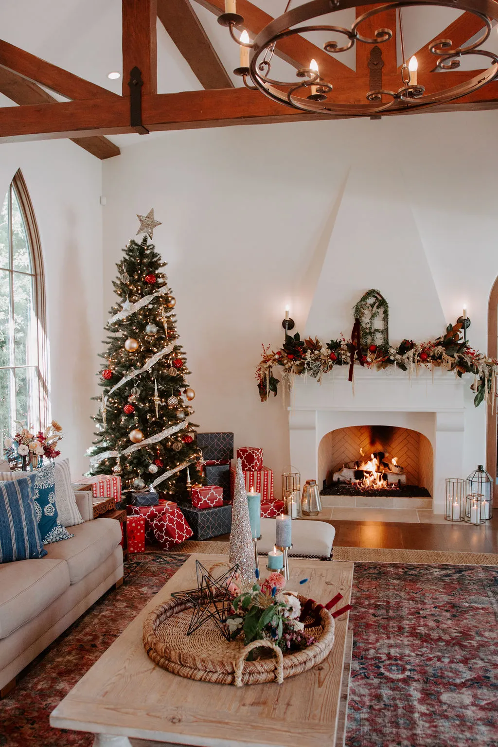 Non-Traditional Holiday Home Decoration Ideas - Feathered Arrow