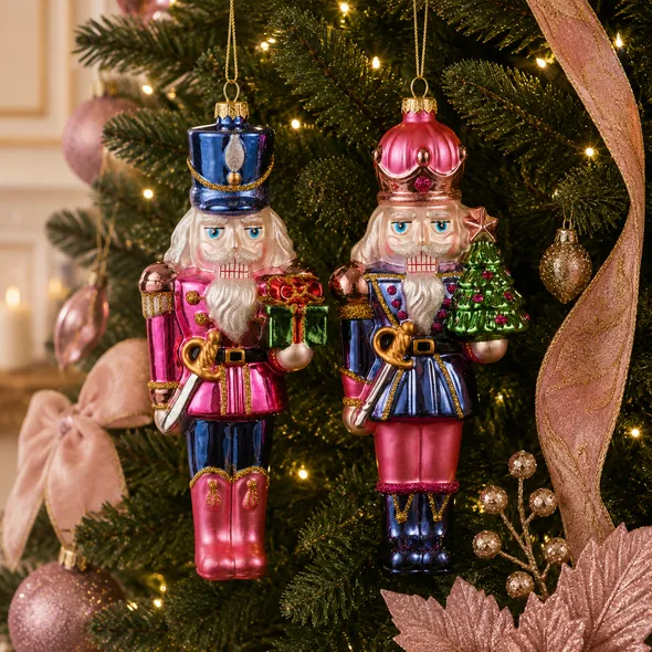 Nutcracker Christmas Tree Theme 2026 | Nutcracker Ornaments & Decor