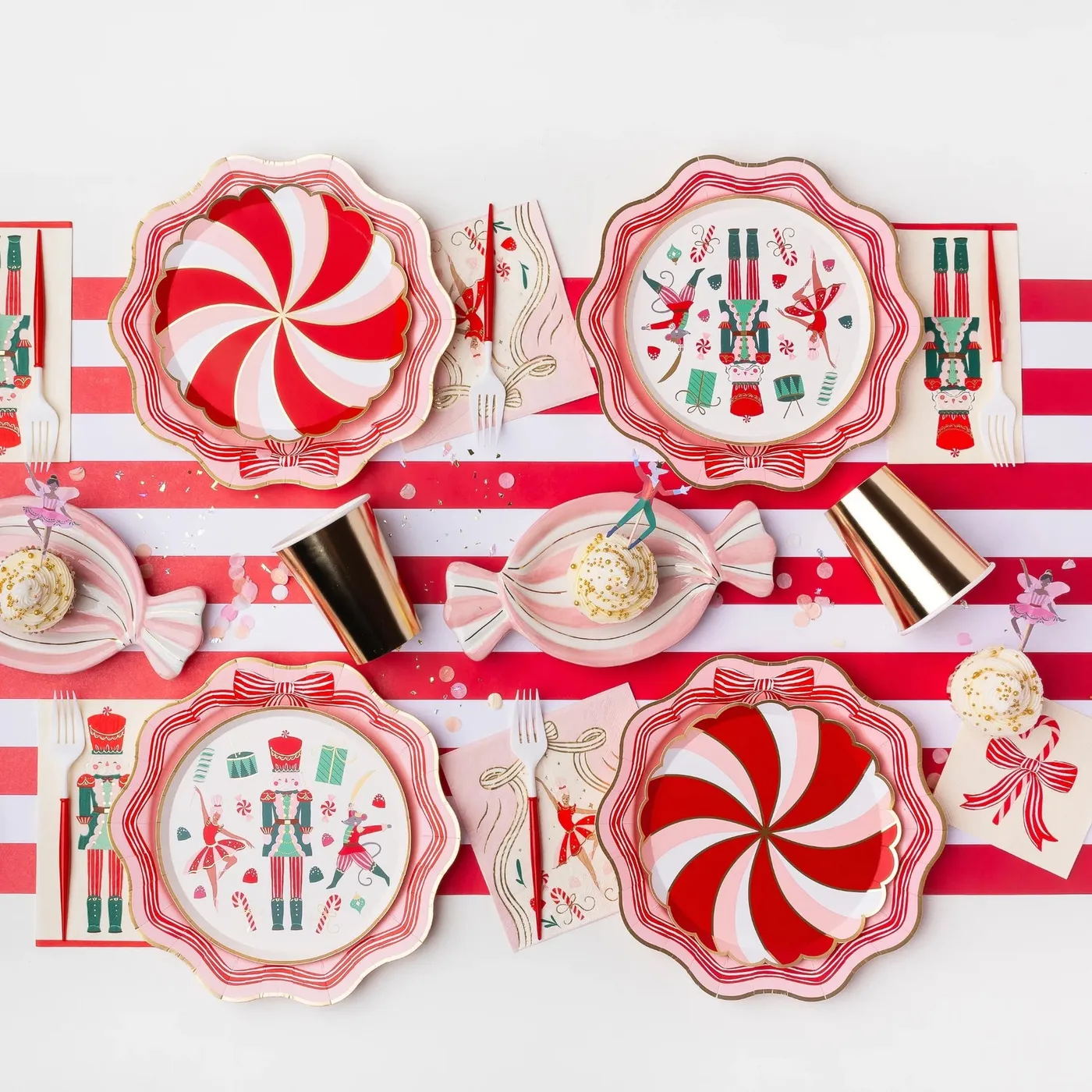 Nutcracker Guest Towels 20ct | Whimsical Christmas Napkins