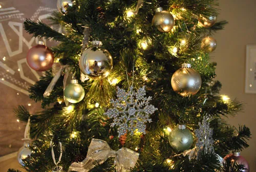 Our Green, Pink, And Silver Christmas Tree | Young House Love
