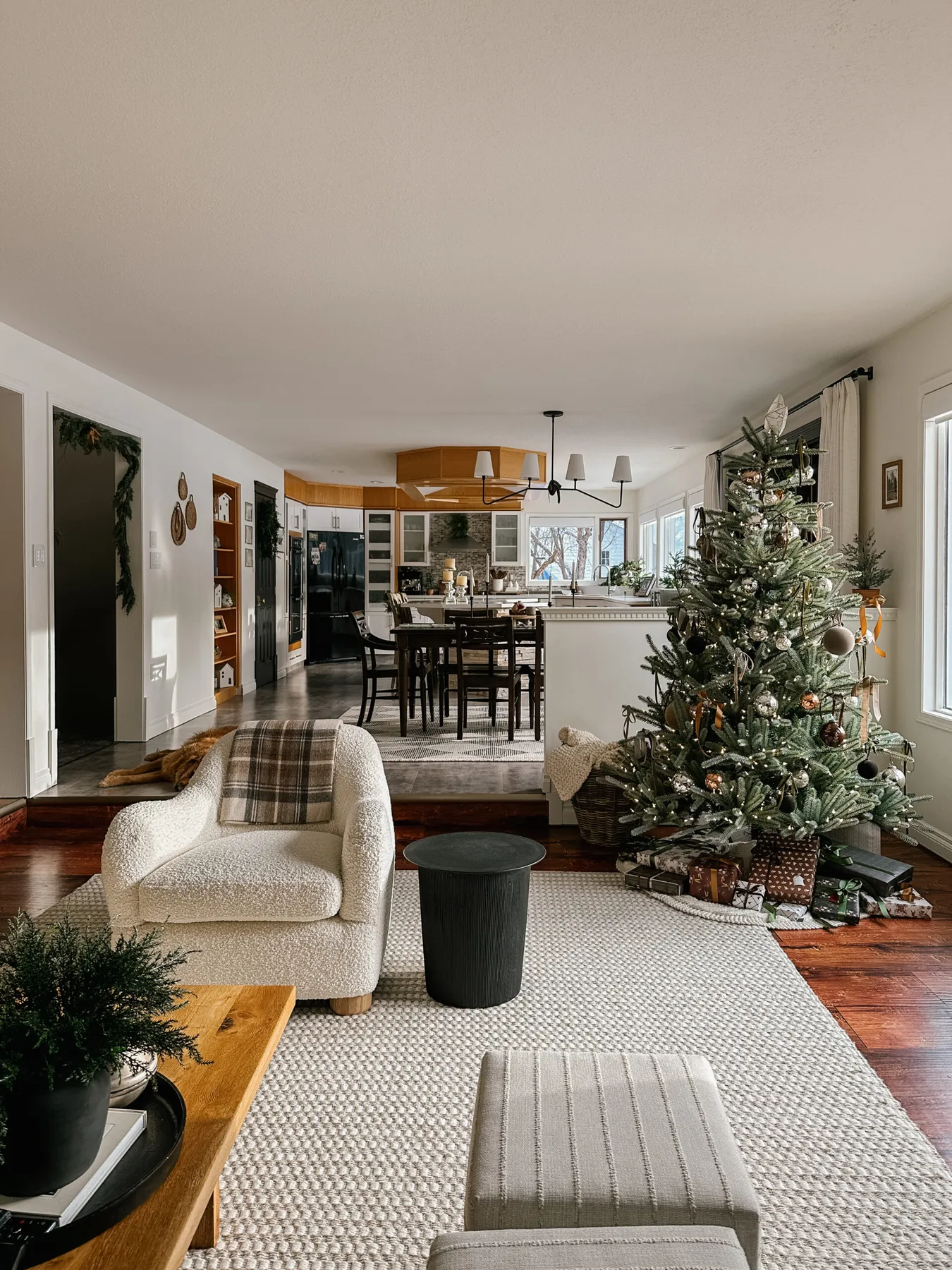 Our Simple Neutral + Moody Christmas Tree - Making it in the Mountains