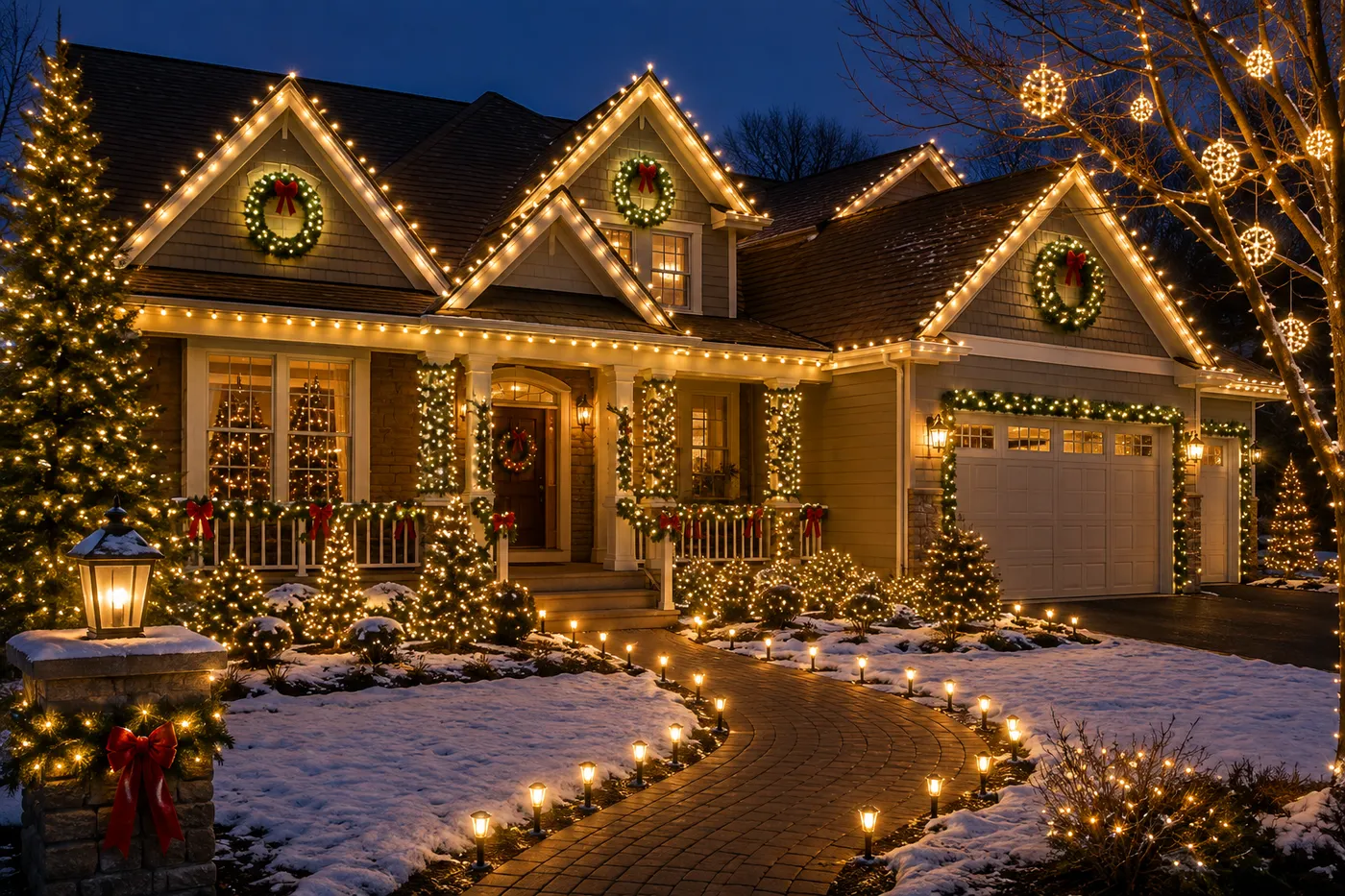 Outdoor Christmas Lights: Types, Ideas & How to Choose the Right Lights