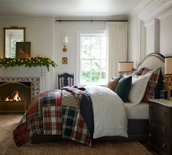 Patchwork Holiday Bedding | Pottery Barn