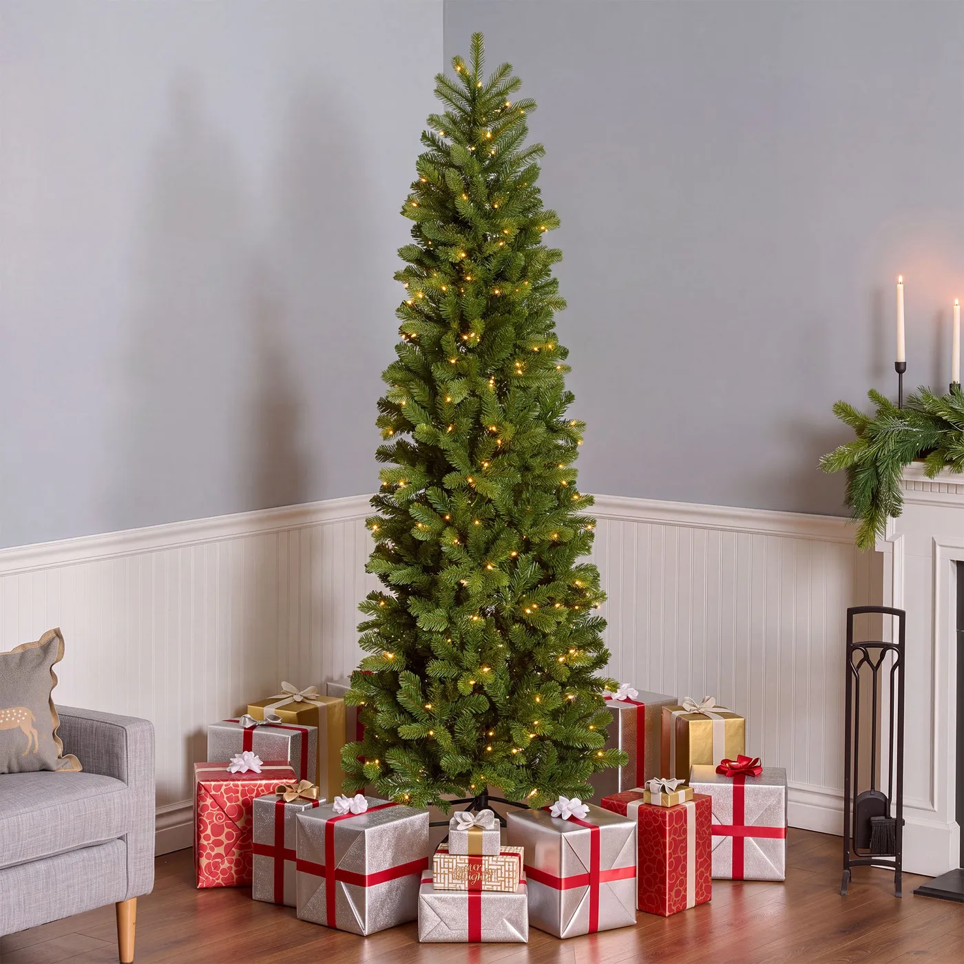 Pencil Slim Artificial Christmas Trees · National Tree Company