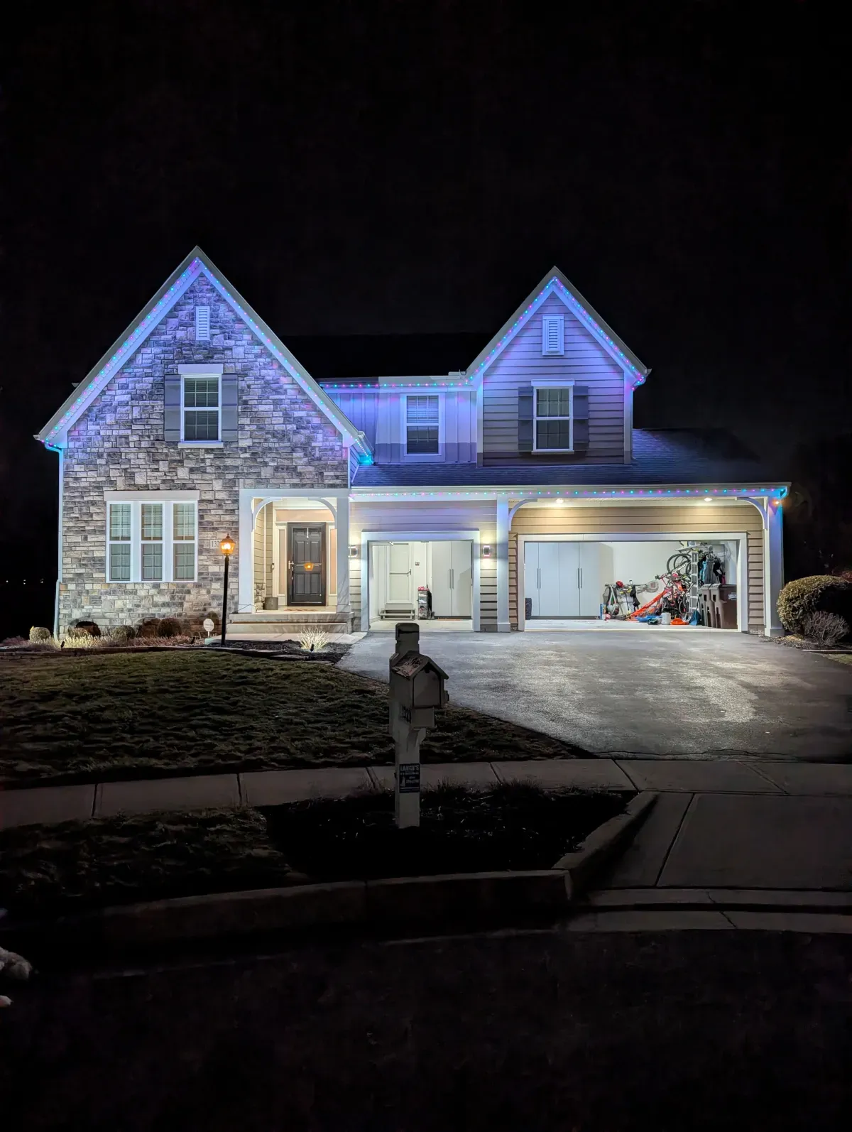 Permanent Accent Lighting Installation Columbus Ohio