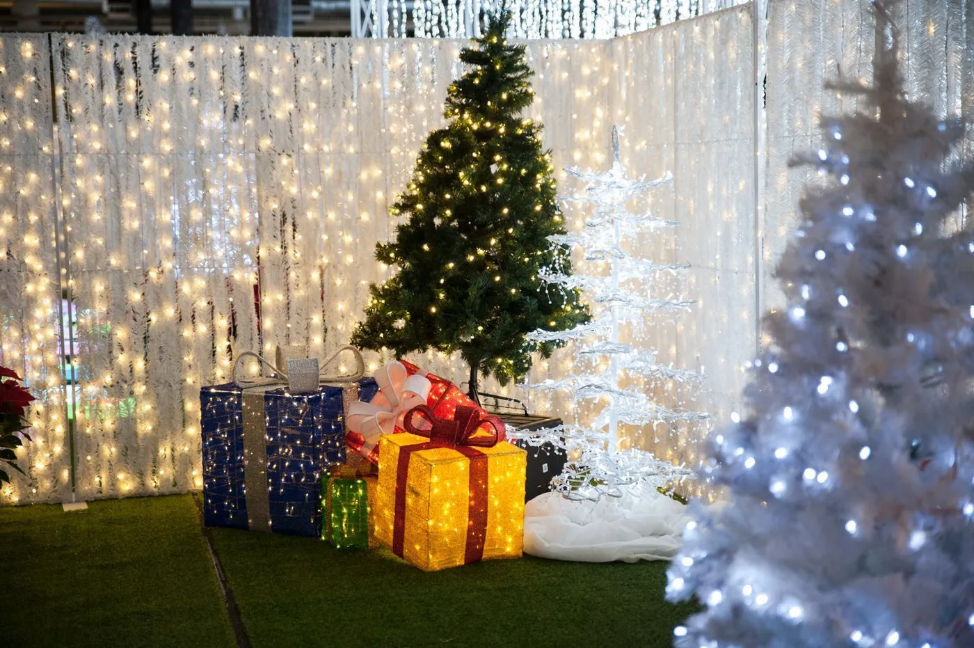 Photos: Brand new indoor Christmas festival boasts 100,000 sq. feet of  light displays