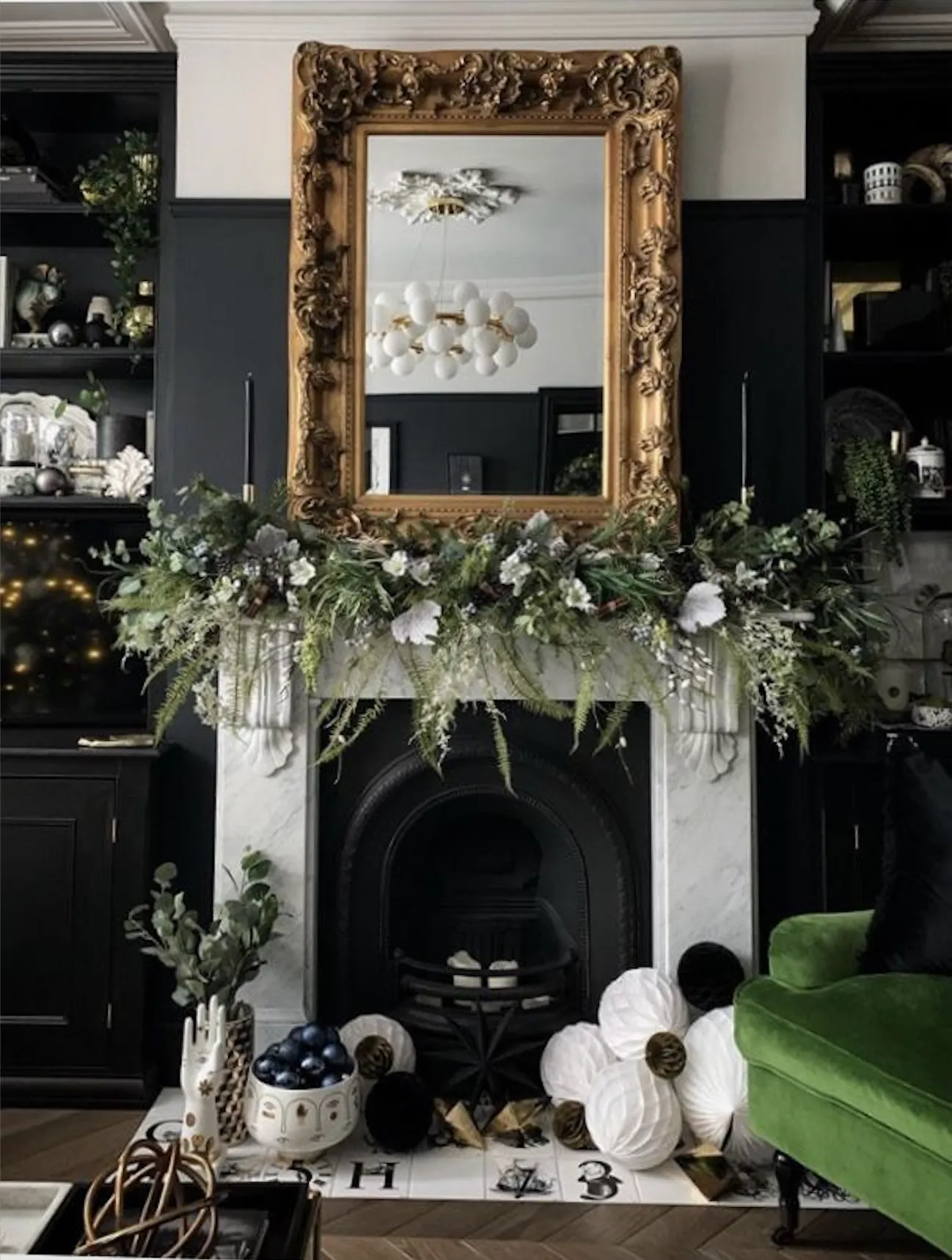 Pictures Dependable Of Christmas Decorated Fireplaces , 25 Mantel  Decorating Ideas Holiday Fireplace Style