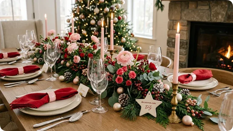 Pink and Red Christmas Decor Ideas for a Festive Holiday Home Pink and Red Christmas  Decor Ideas for a Festive Holiday Home