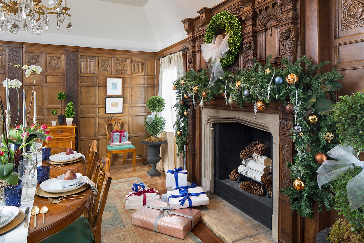 Ralph Lauren Christmas has always been on trend in New England