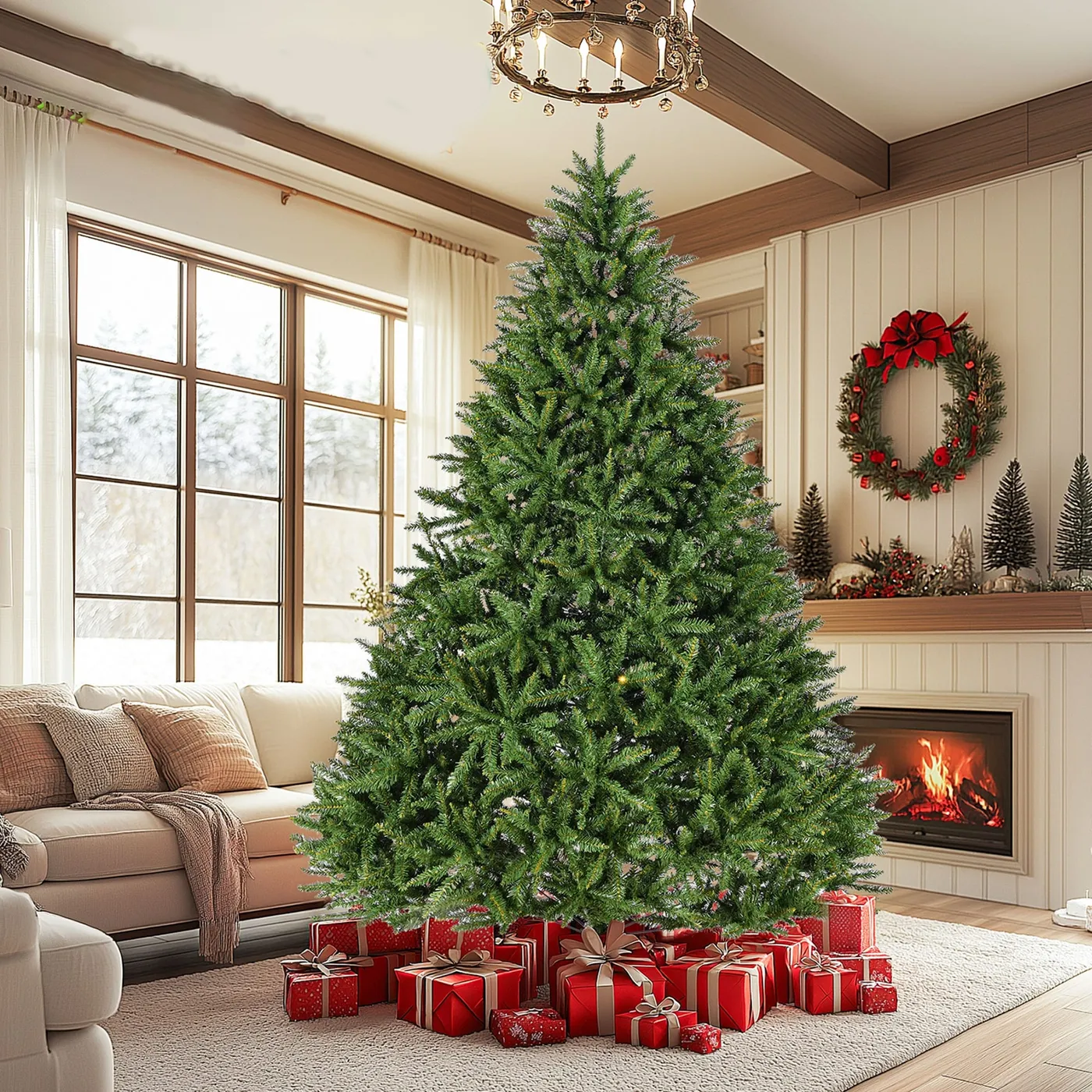 Real Christmas Trees Delivered 9 Foot Premium Balsam Fir Christmas Tree 9 Feet