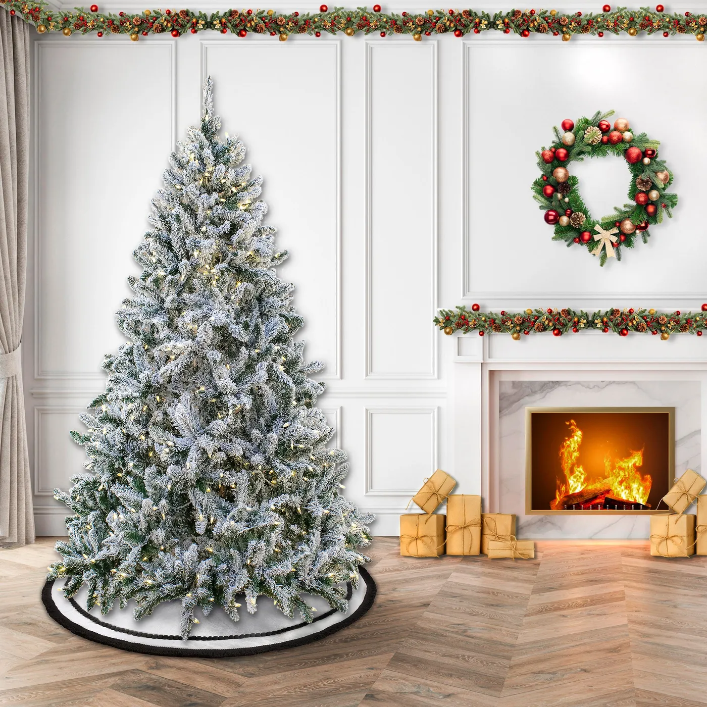Real Christmas Trees Delivered 9 Foot Premium Balsam Fir Christmas Tree 9 Feet