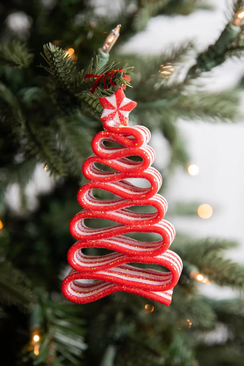 Ribbon Candy Christmas Tree Pcs Christmas Ribbon Candy Tree Tabletop Decor  Inches (Red, White, Green) Michaels