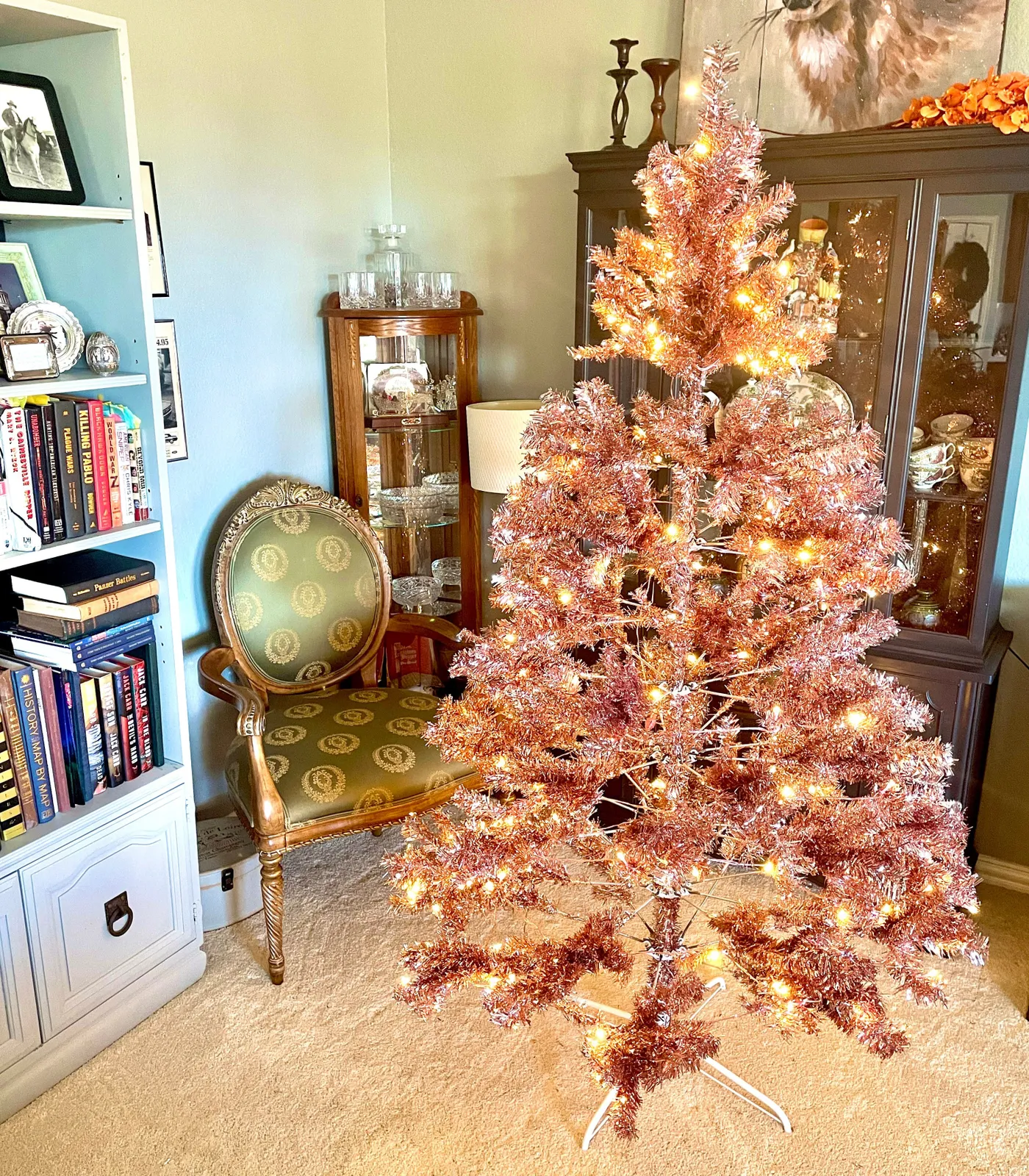 ROSE GOLD SLIM TREE