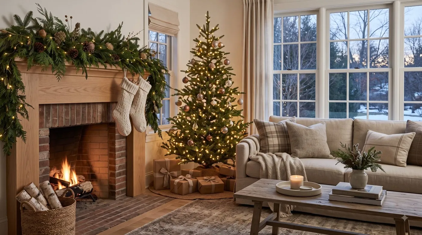 Rustic Christmas Decor Ideas: 15 Warm, Natural Looks