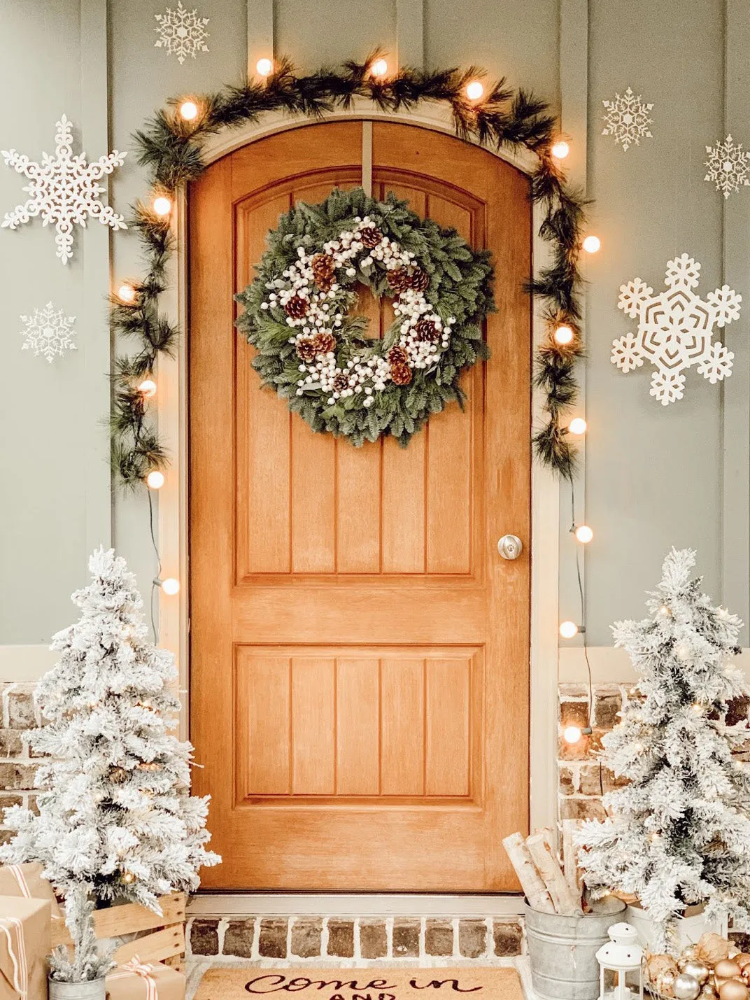Rustic Farmhouse Christmas Wreaths – Lynch Creek Farm