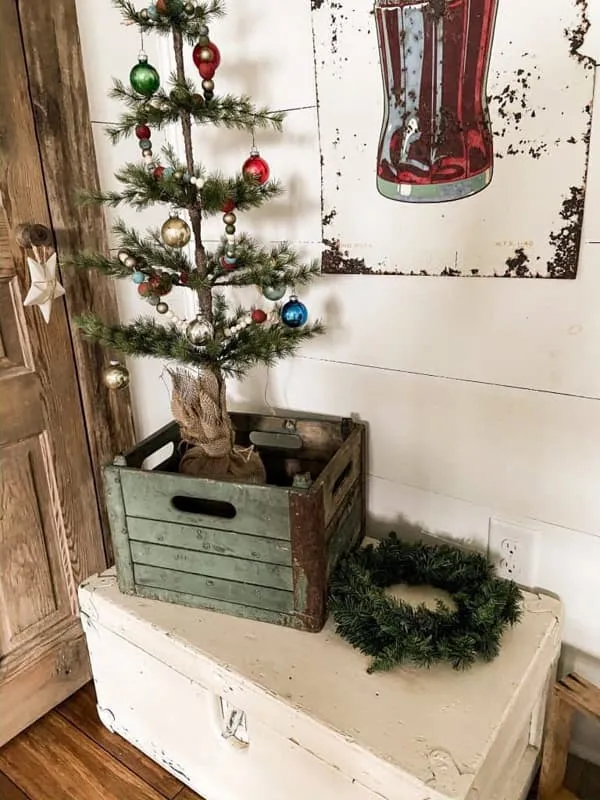 Rustic Farmhouse Wooden Crate Christmas Decorations - The Ponds Farmhouse