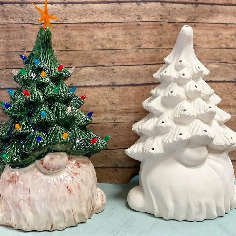 SALE Vintage ceramic Christmas Tree