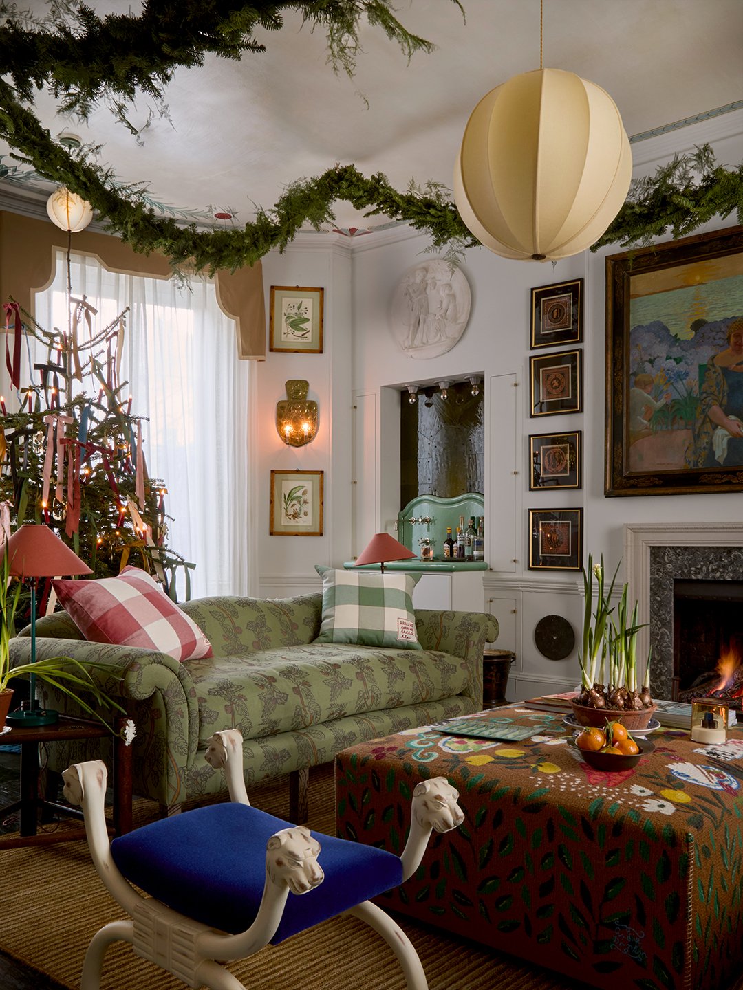 See How This Swedish Designer Is Making Her Own Christmas Decorating Rules
