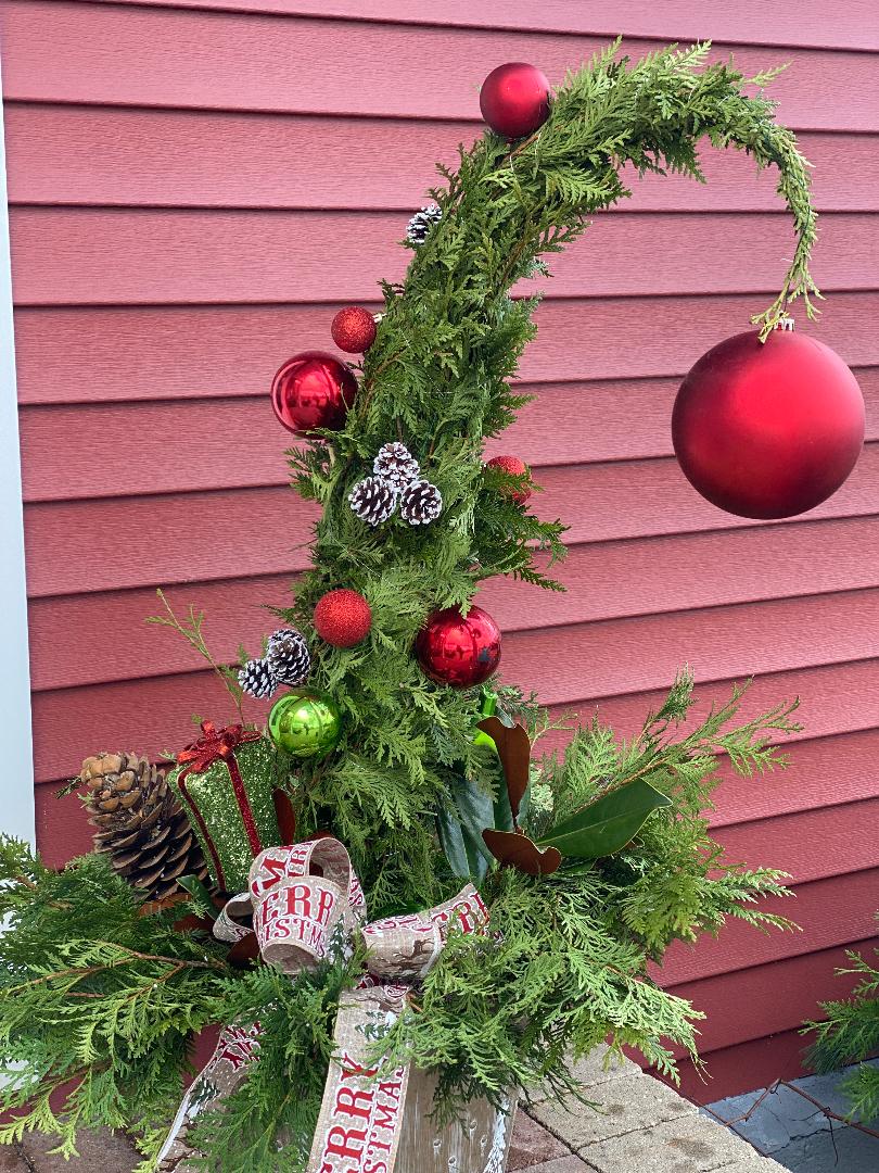 Send Large Grinch Tree Christmas Urn in Bradford, ON - Linda's Floral  Designs