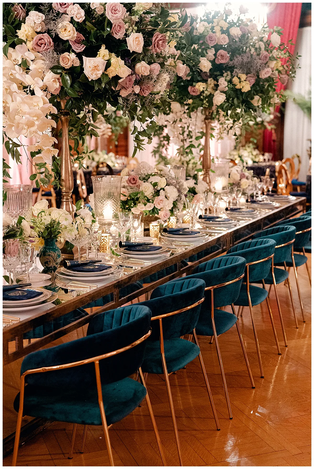 Shannon & Dana || A Glam New Year's Eve Wedding at Perry Belmont House -  Something Vintage