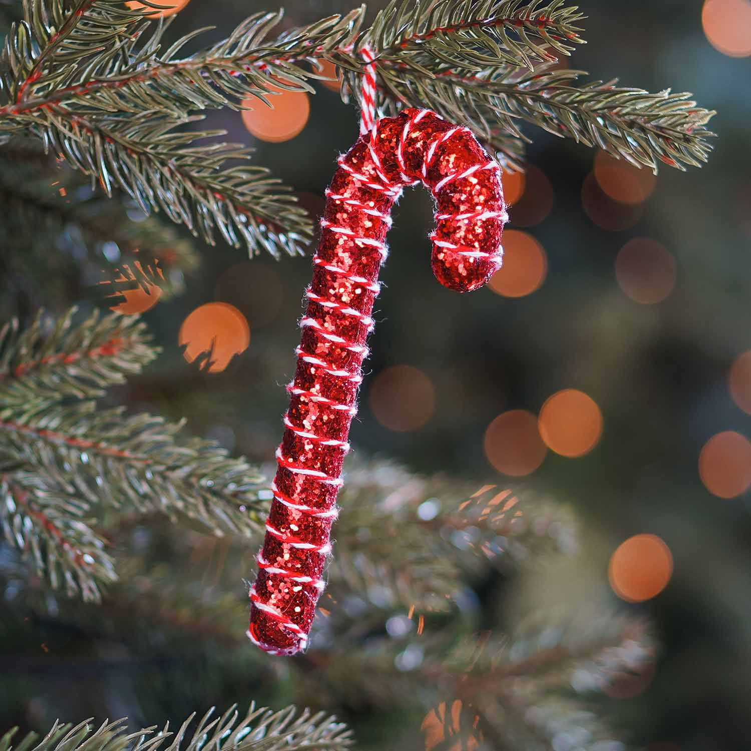 Shatterproof Candy Cane Ornament | It's all about Christmas