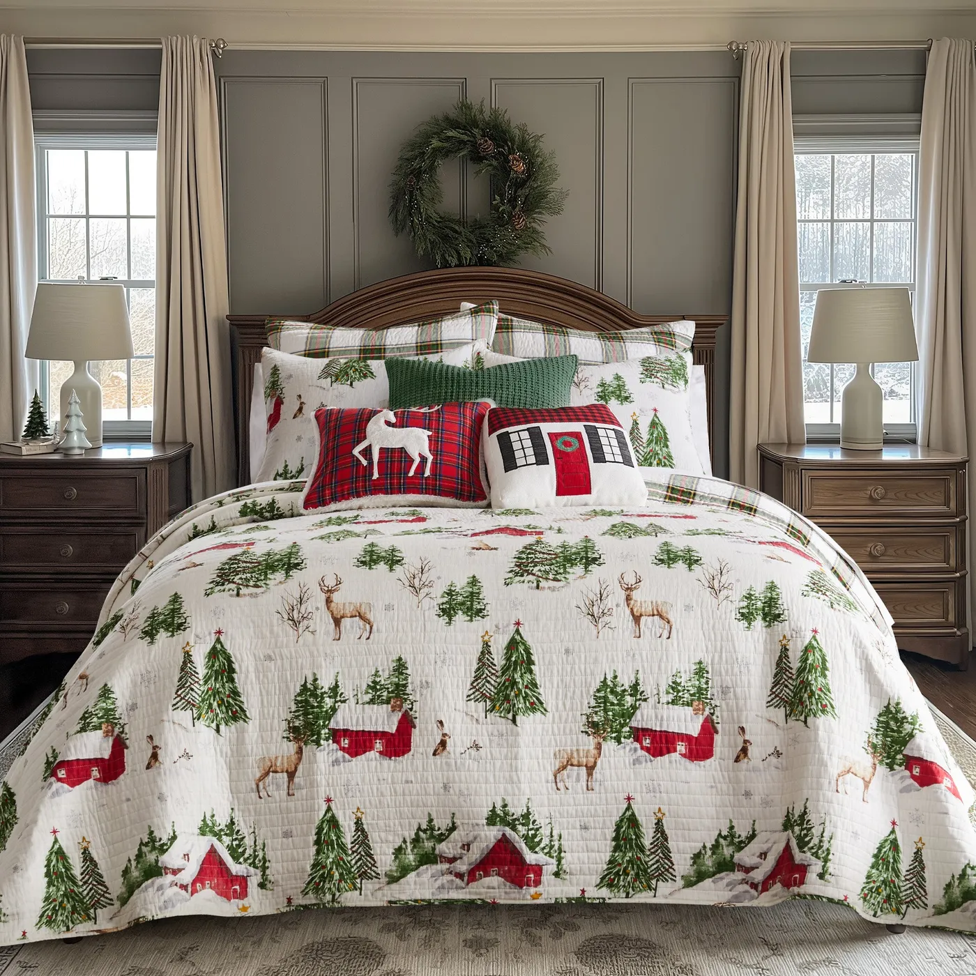 Shop Festive Christmas Comforter Sets for the Holidays – Levtex Home