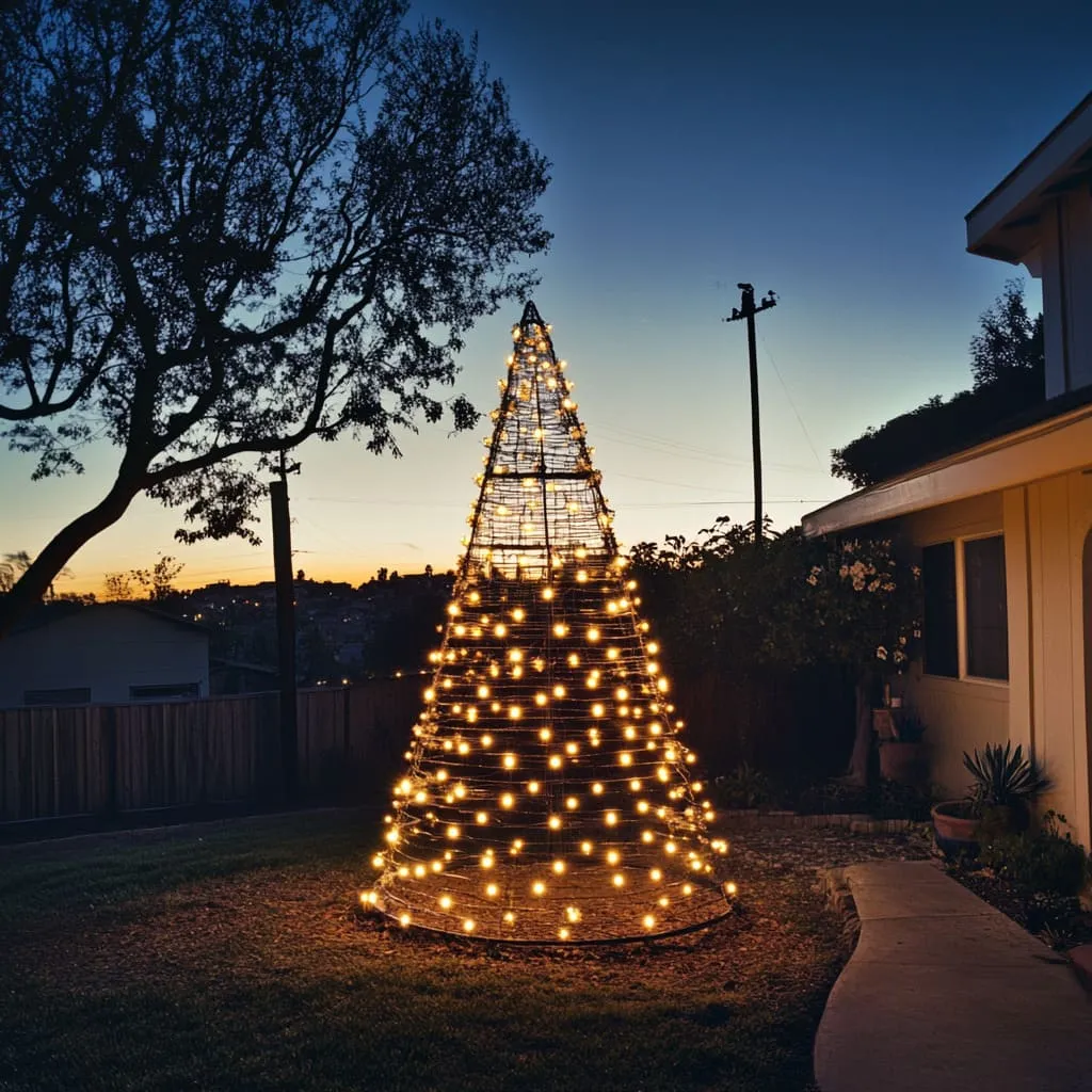Show-Stopping Outdoor Christmas Tree Ideas for Your Backyard