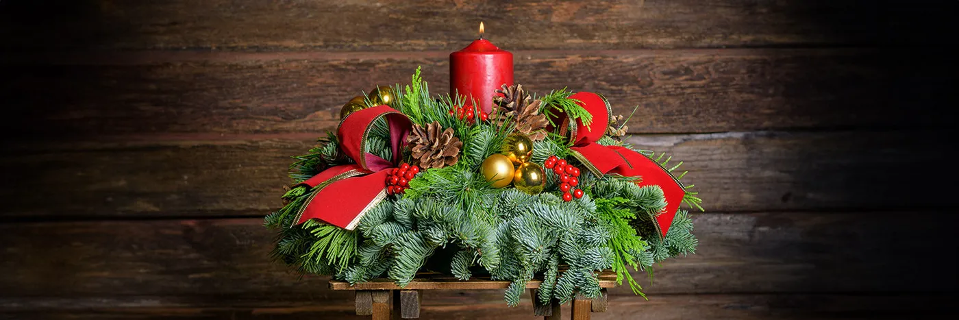 Simple and Natural Centerpiece | Rustic Centerpiece | Lynch Creek Farm