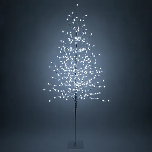 Sliver Lighted Ornamental Tree, Cool White LED - Wintergreen Corporation -  Wintergreen Corporation