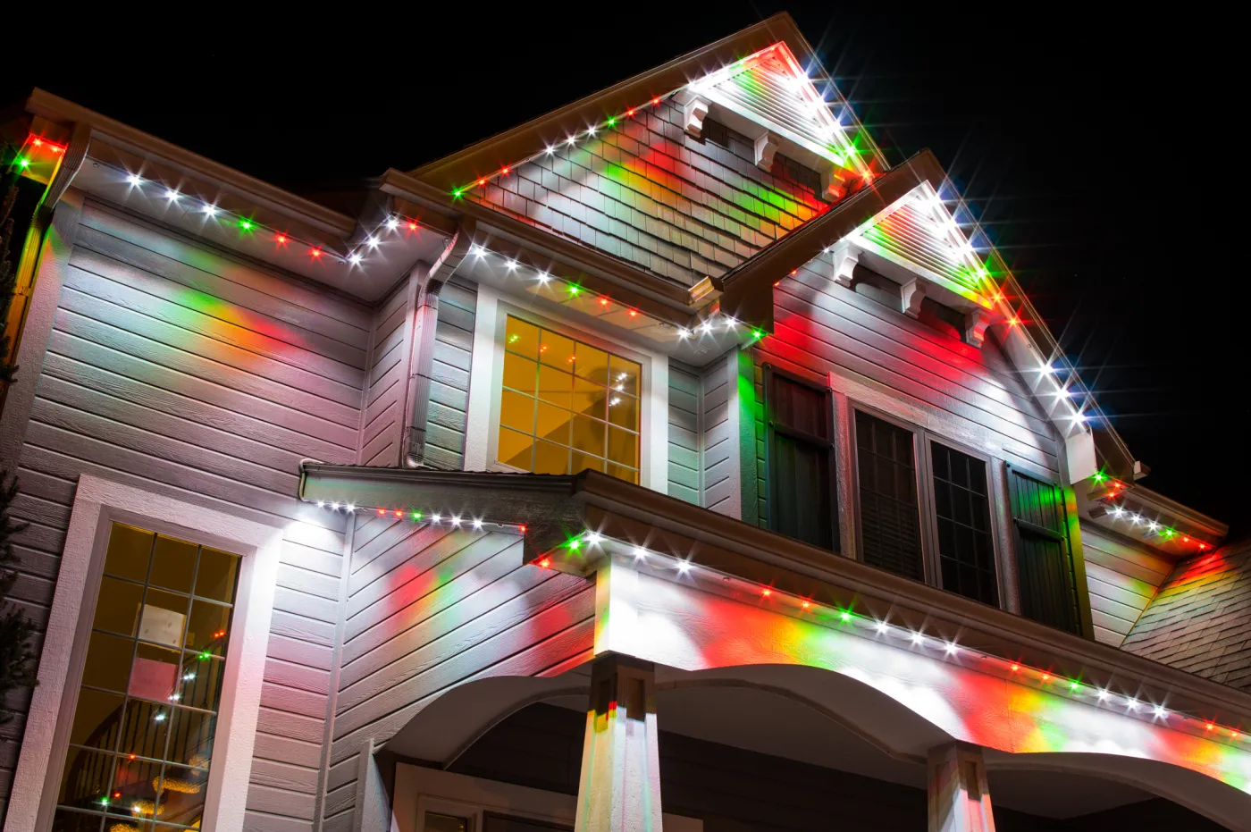 Soffit Lighting in Omaha | Halo Custom Lighting