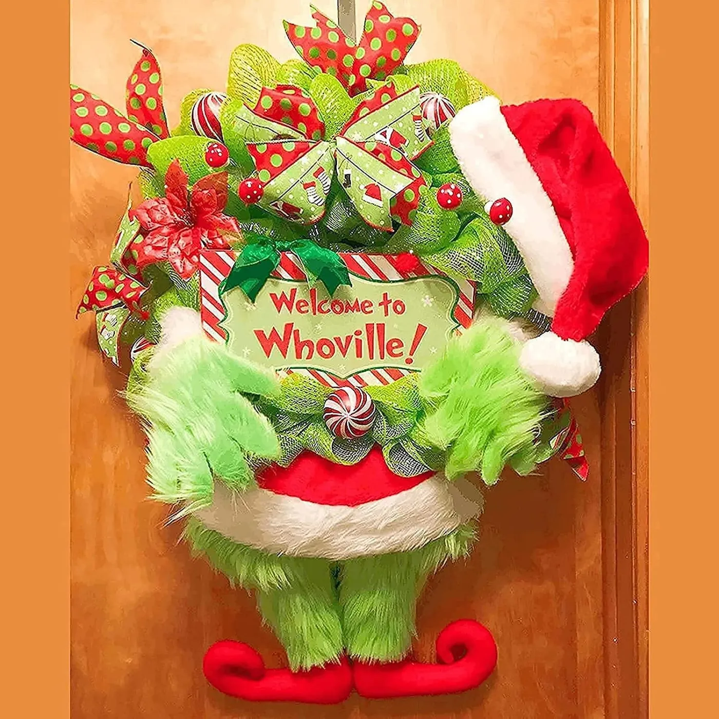 Spring hue Grinch Christmas Decorations, Funny Liberia | Ubuy