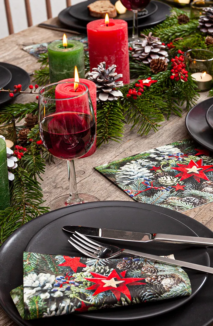 Table decoration for Christmas & winter – Carl Dietrich