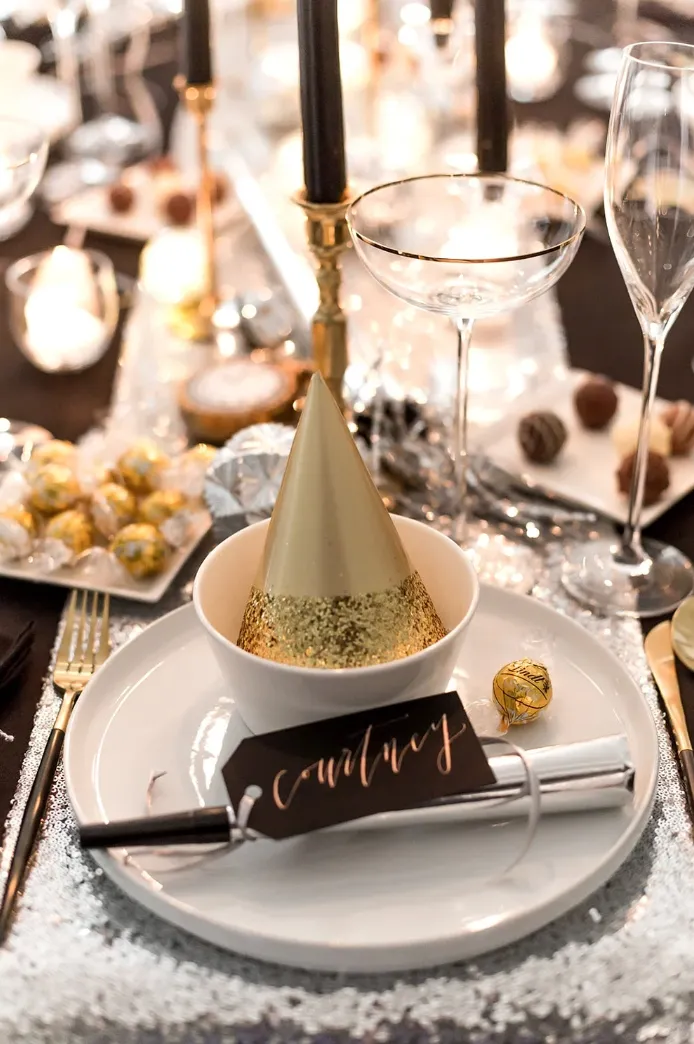 Table New Year's Party Decorations Best New Year's Eve Party Decor  Kits Food Network