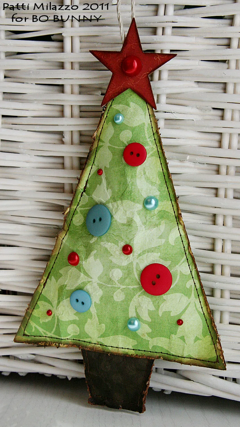 The BoBunny Blog: Handmade Christmas Ornaments