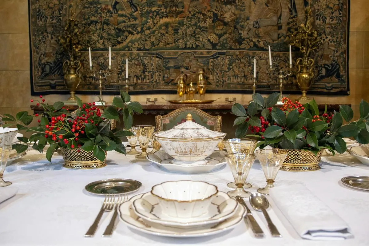 The Christmas table at Villa Necchi designed by Guido Andloviz | FAI -  Fondo Ambiente Italiano
