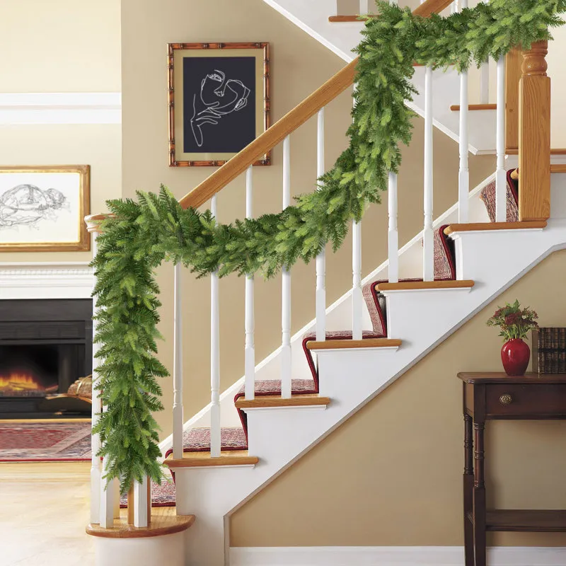 The Holiday Aisle® 250' Balsam Fir Christmas Garland | AllModern