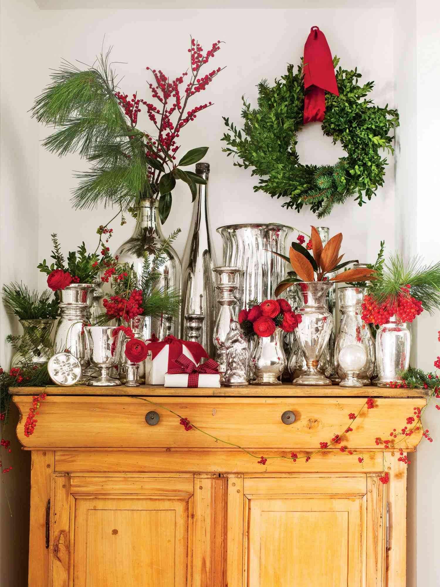 This Home Is Filled with Vintage-Inspired Christmas Decorating Ideas