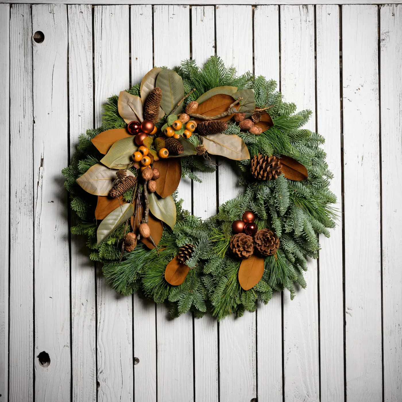 Timeless Elegance: Lynch Creek Farm's Front Door Wreaths for Year-Roun