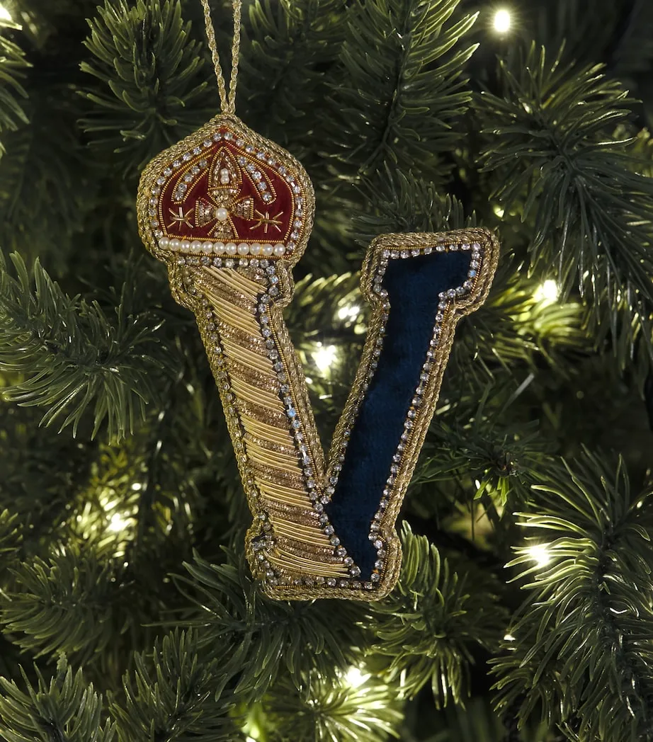Tinker Tailor Letter V Tree Decoration | Harrods KW