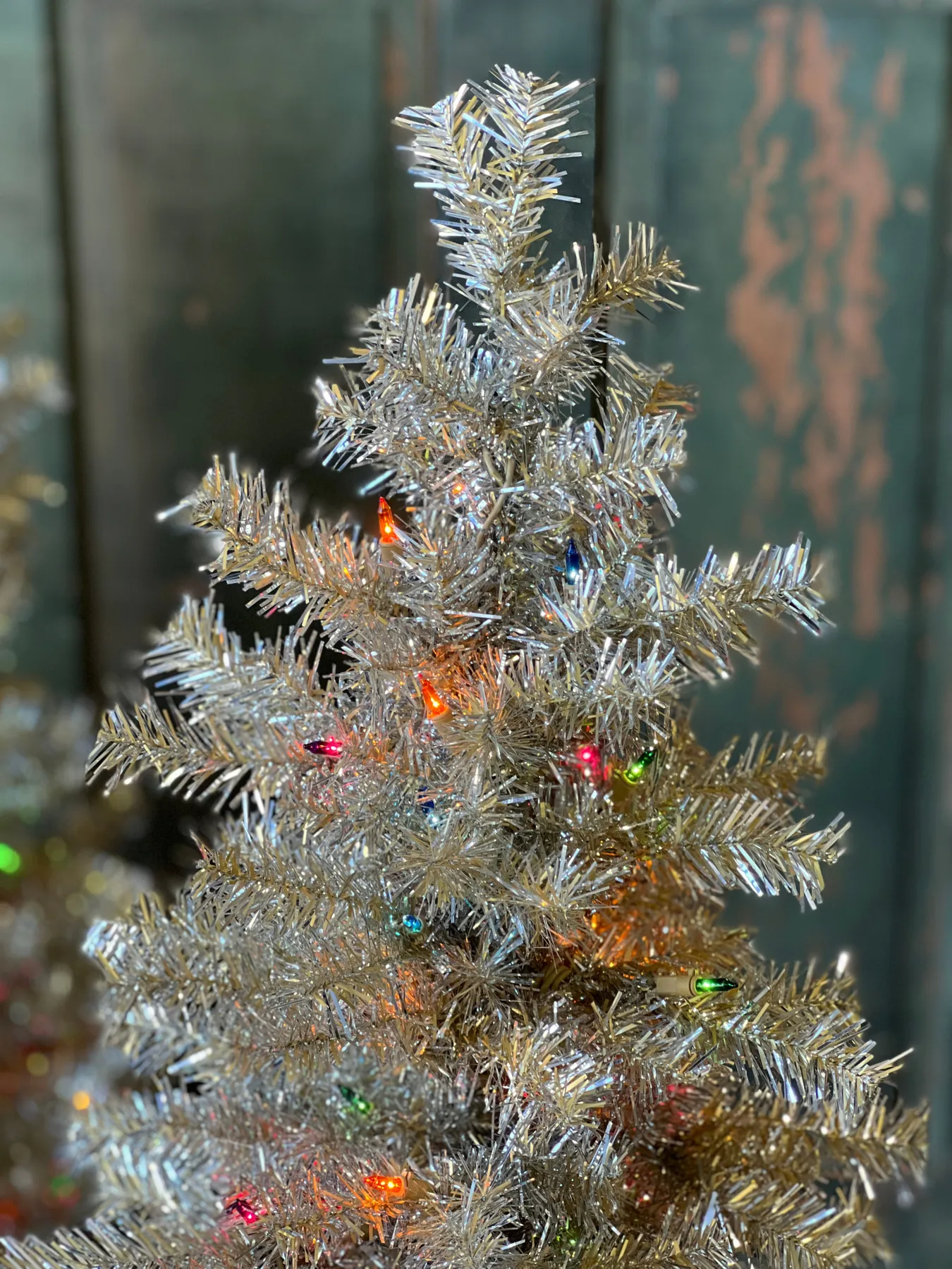 Tinsel Tree | 24' | Pre-Lit | Multi | NOT CURRENTLY IN STOCK - ETA Oct - Lancaster Home & Holiday